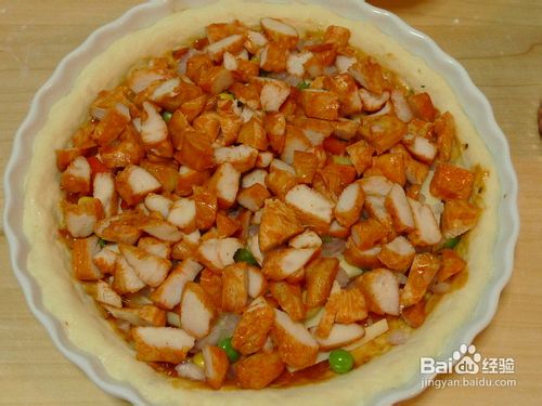 新奥尔良烤鸡肉披萨