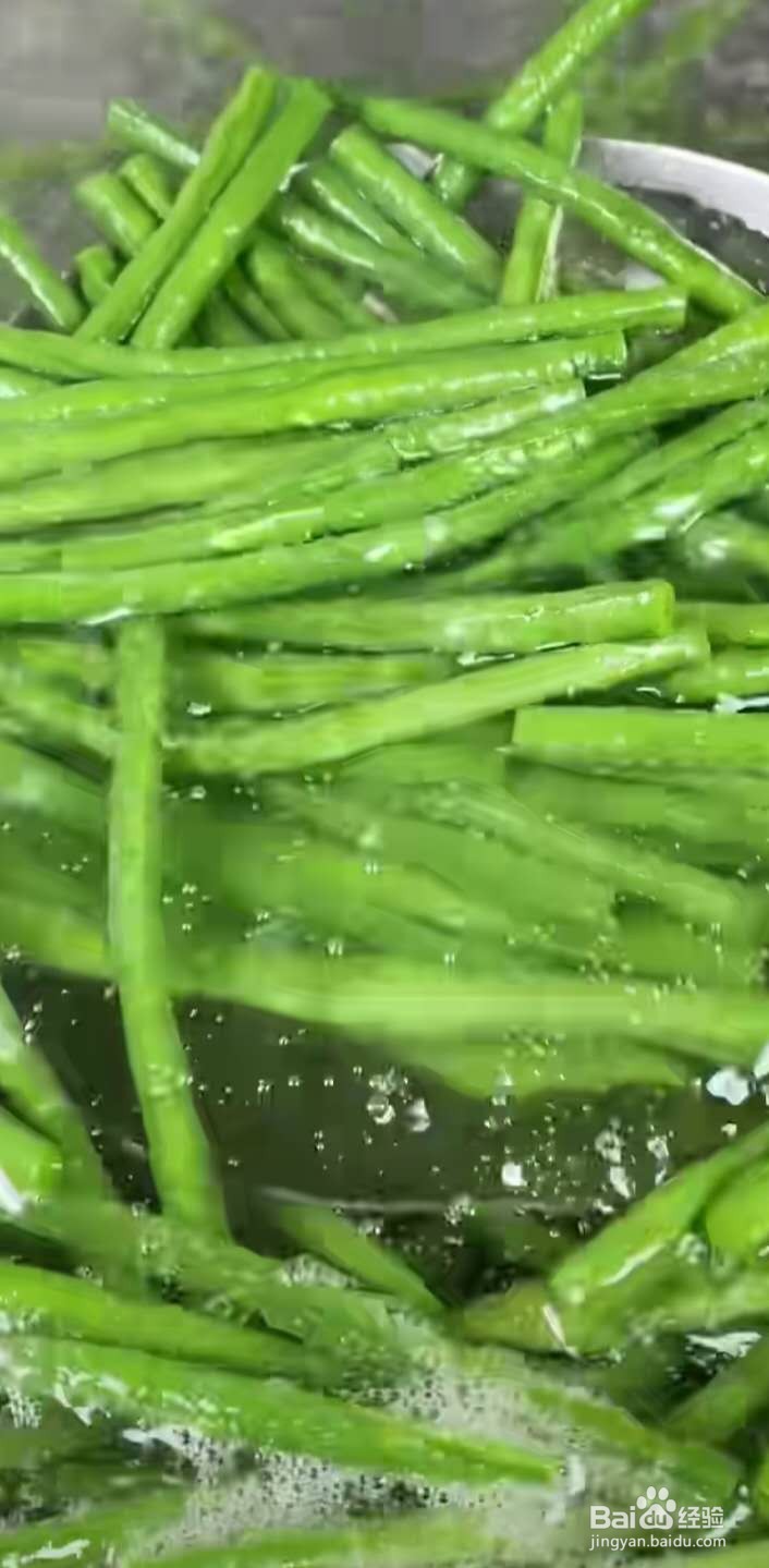 凉拌豆角的做法