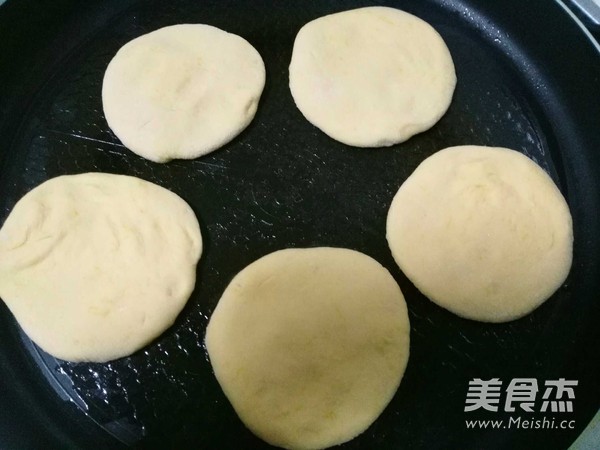 南瓜发面糖饼