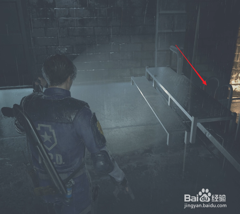 生化2重制版里昂里关攻略27:获得绿色梅花钥匙