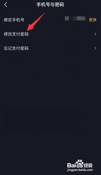 抖音支付密码在哪里设置