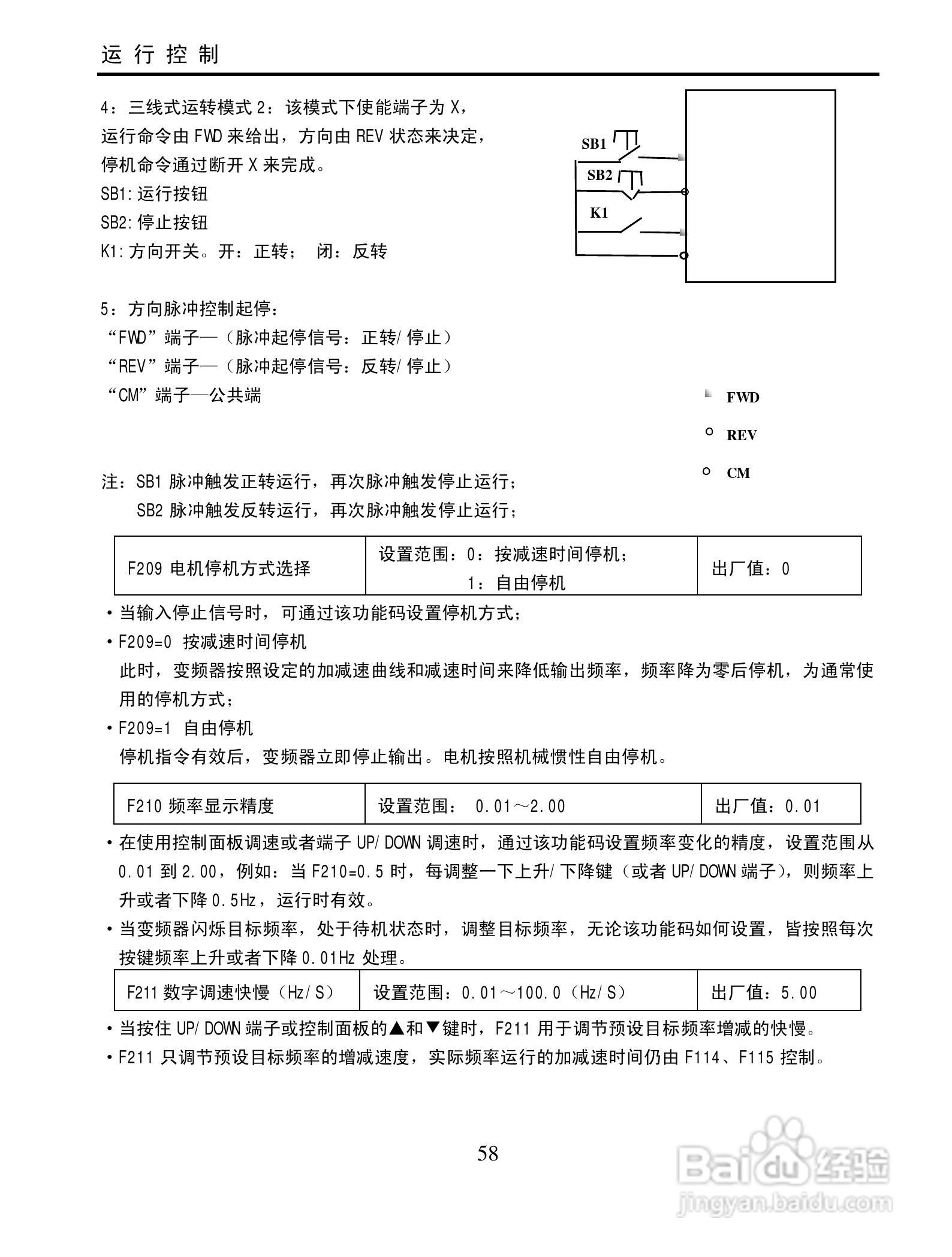 欧瑞QC2000-4500T3变频器使用说明书:[6]