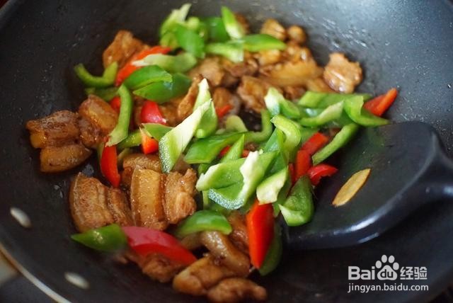 家庭自制农家小炒肉