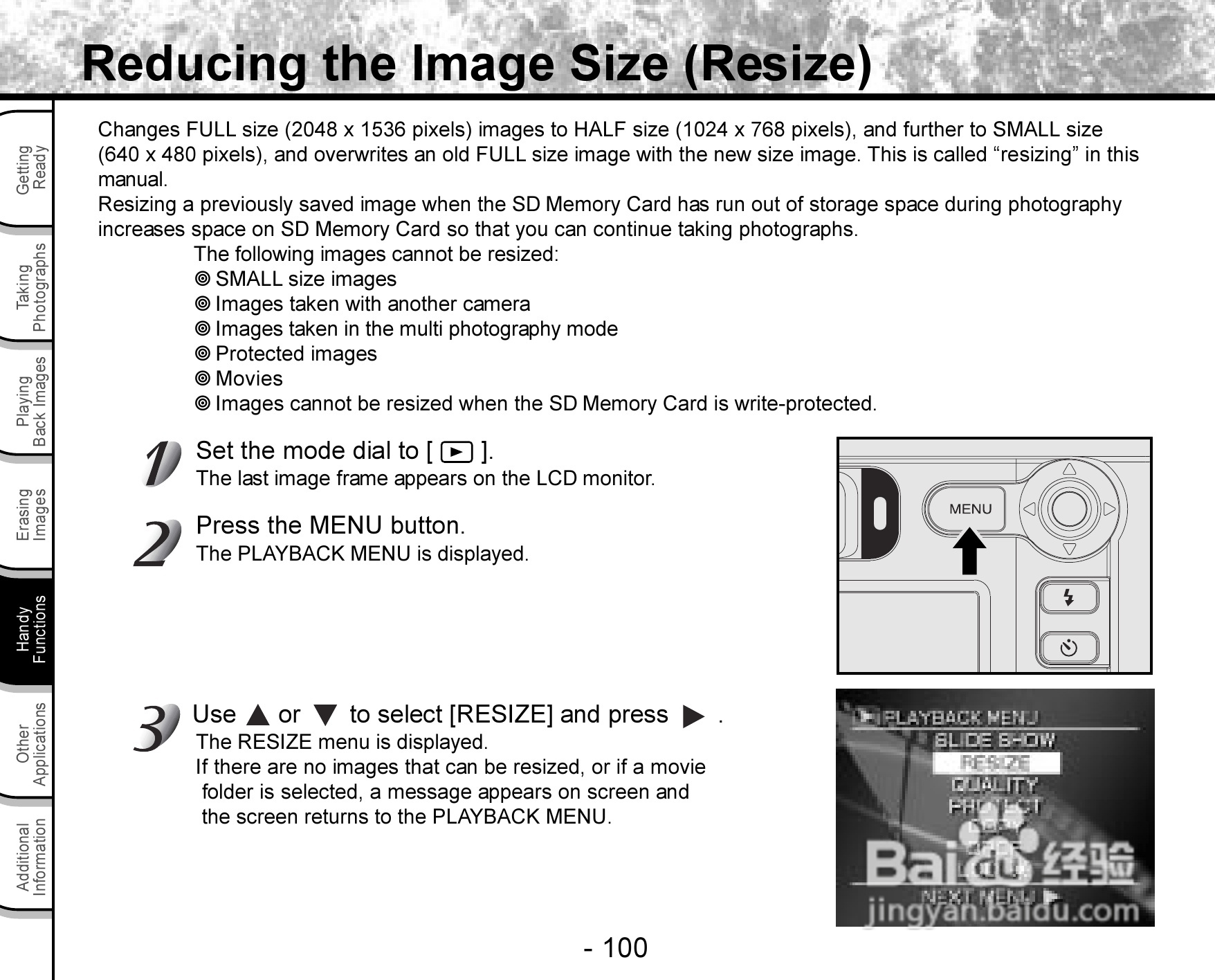 东芝PDR-3300数码相机使用说明书:[10]