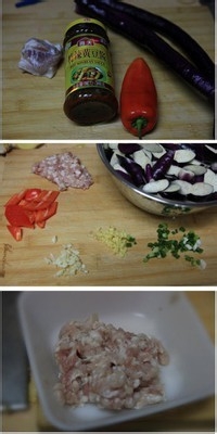酱爆肉末茄子\(^o^)/~
