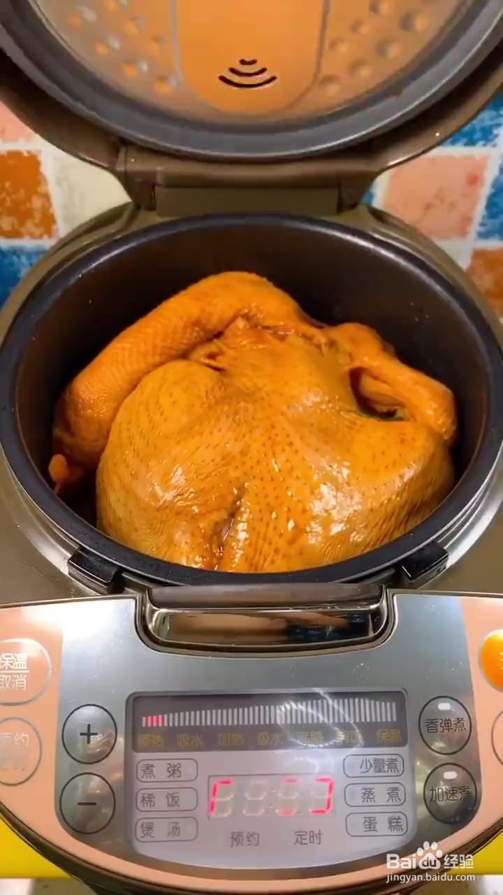 如何用电饭煲做酱油鸡