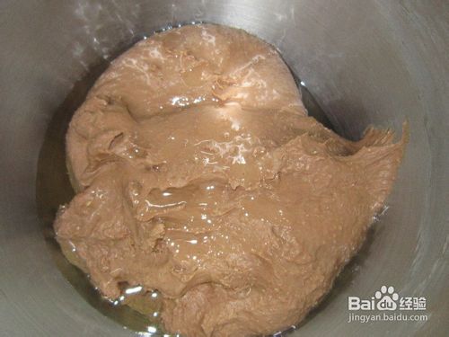 可可燕麦冰洁面包