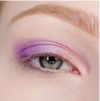 紫色眼妆的画法