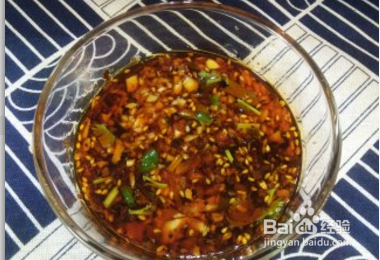 水煮青菜蘸料怎么调好吃