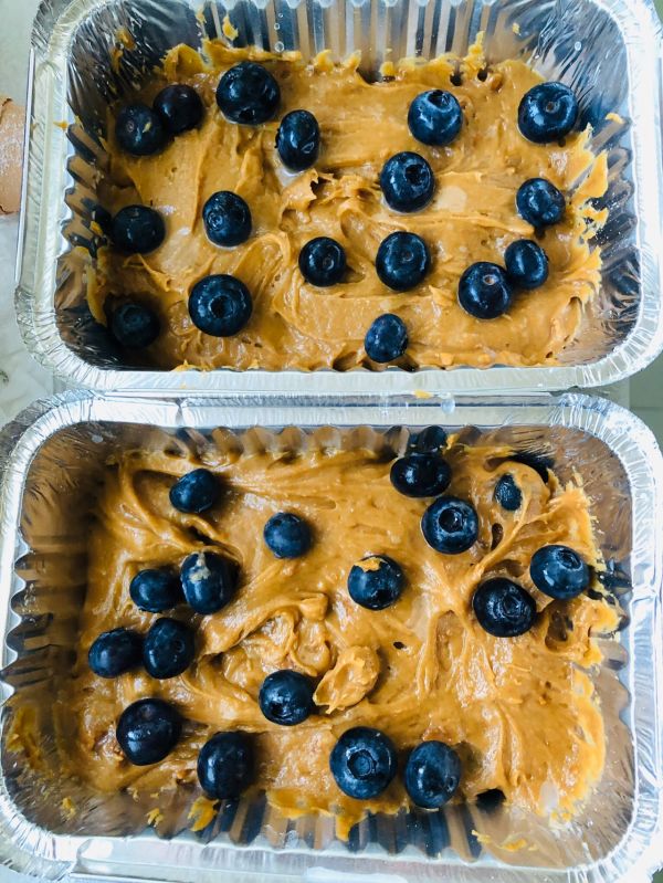 爆浆蓝莓布朗尼蛋糕