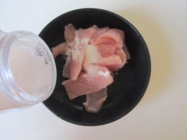 双椒素鸡炒肉片