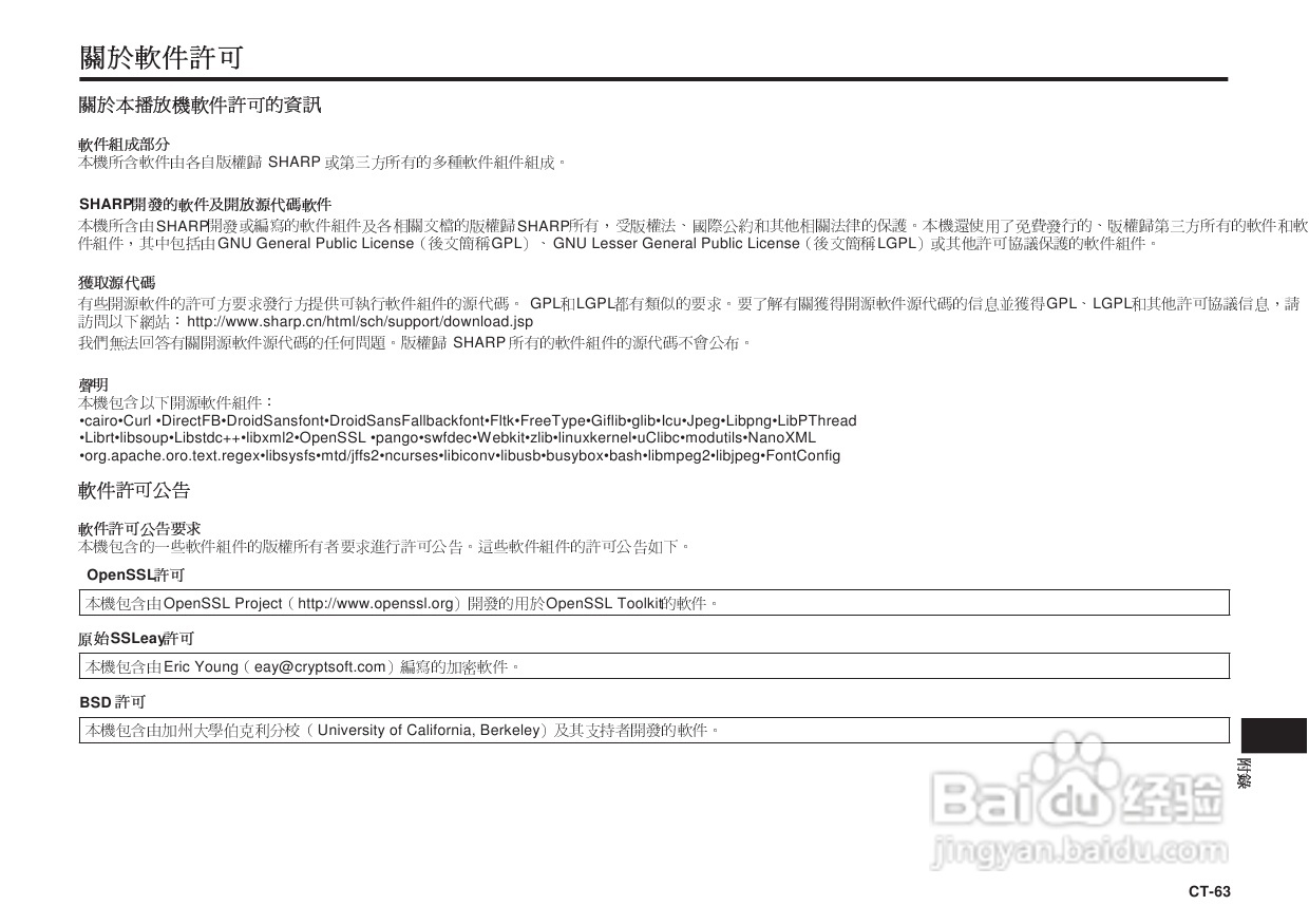 声宝BD-HP25A型光影碟播放机说明书:[4]