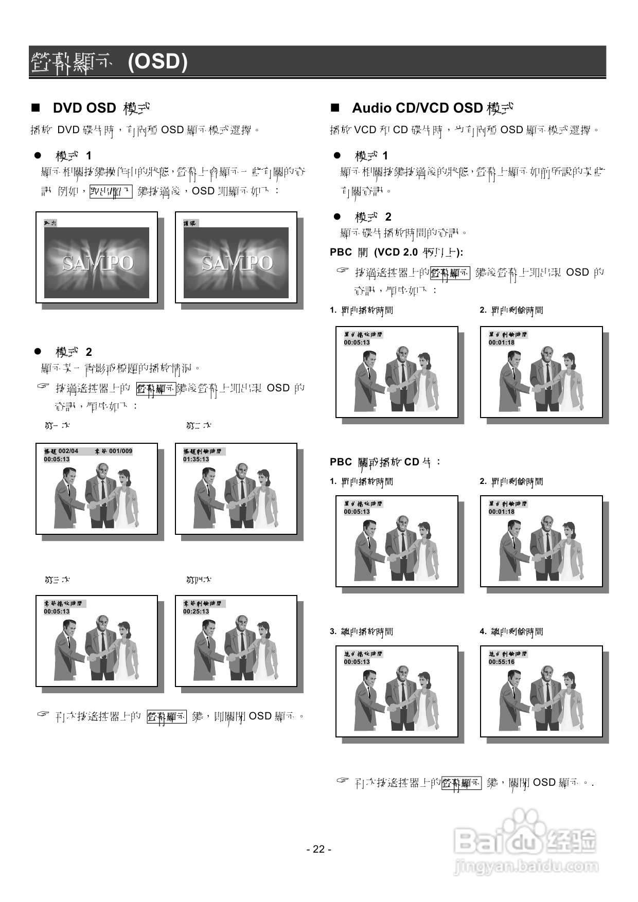 声宝DV-T68型DVD播放机说明书:[2]