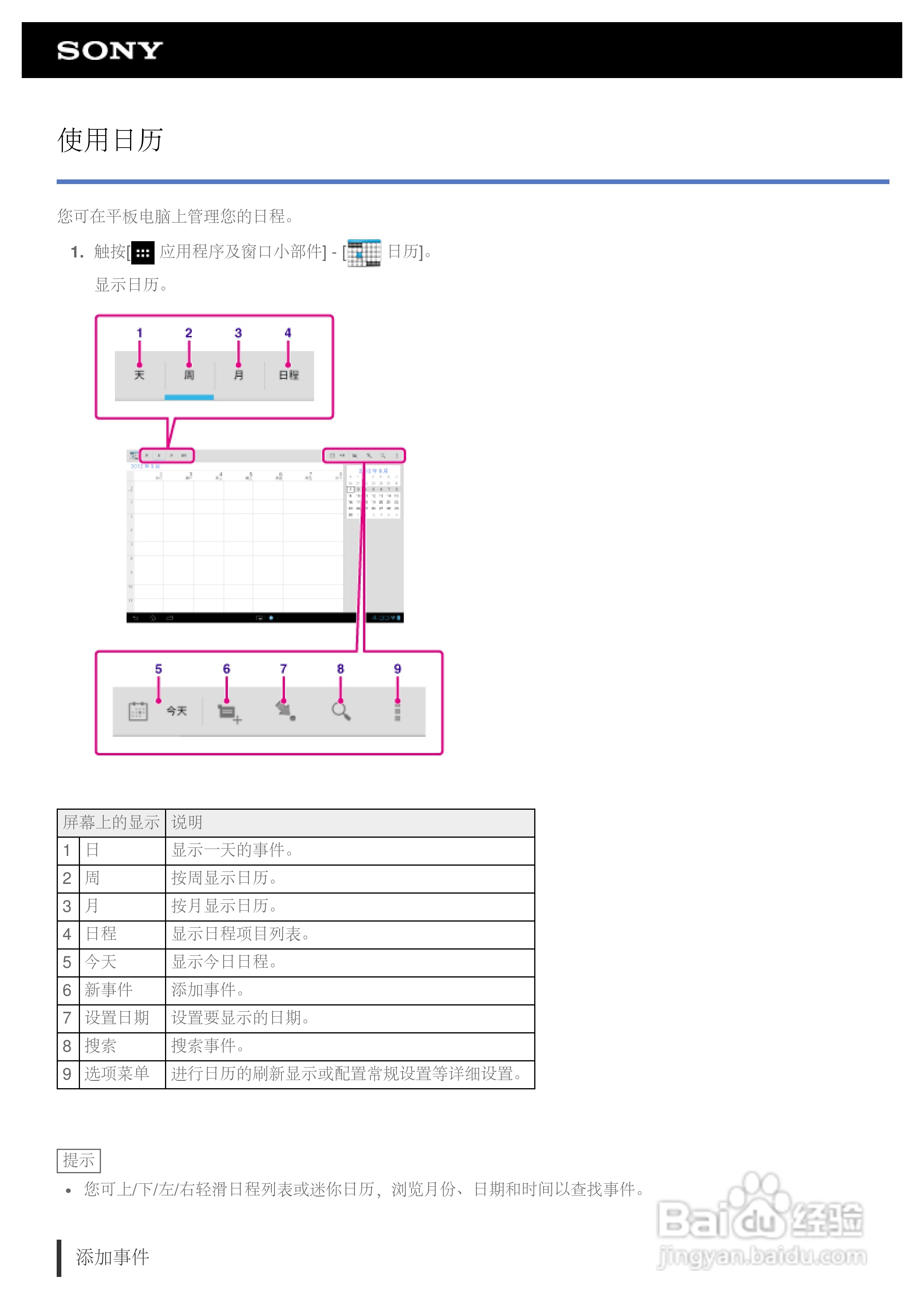 SONY索尼 SGPT132CN掌上无线说明书:[9]