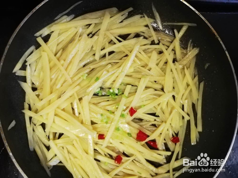 爽口酸辣土豆的做法