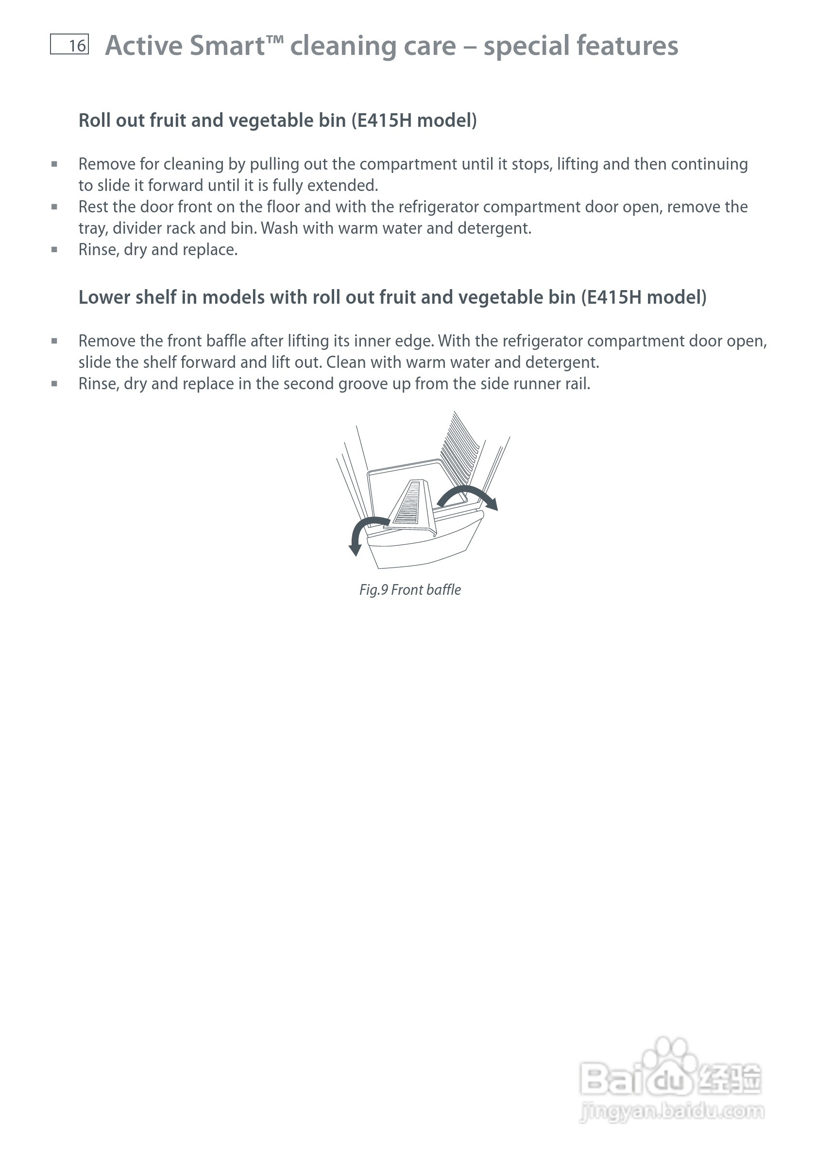 斐雪派克E442BRX2冰箱说明书:[2]