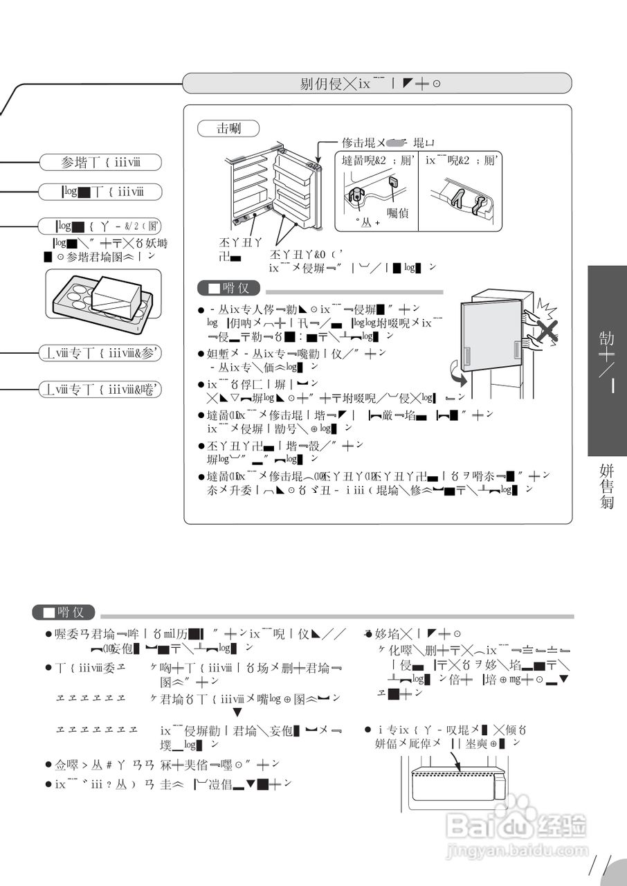 SHARP SJ-KT37P冰箱使用说明书:[2]