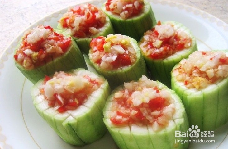 蒜蓉蒸丝瓜怎么做