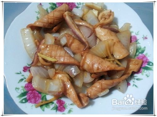 简单的家常菜-炒鱿鱼