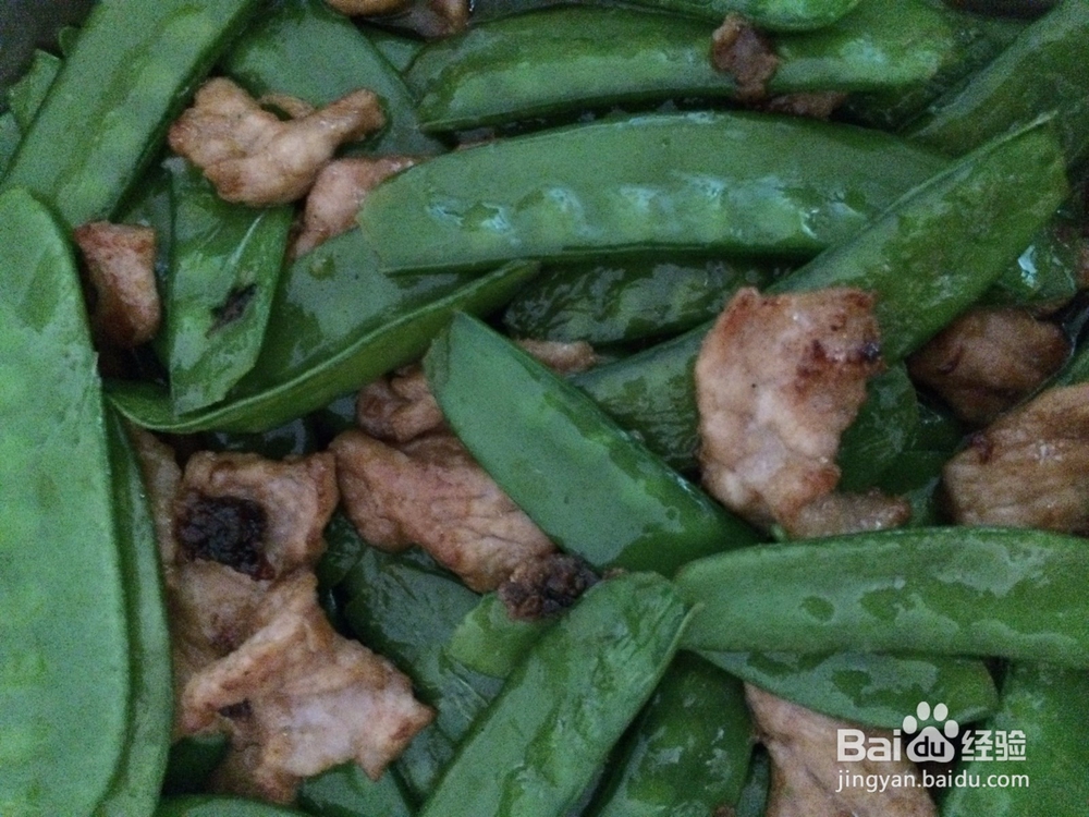 荷兰豆炒肉要怎么炒更好吃？