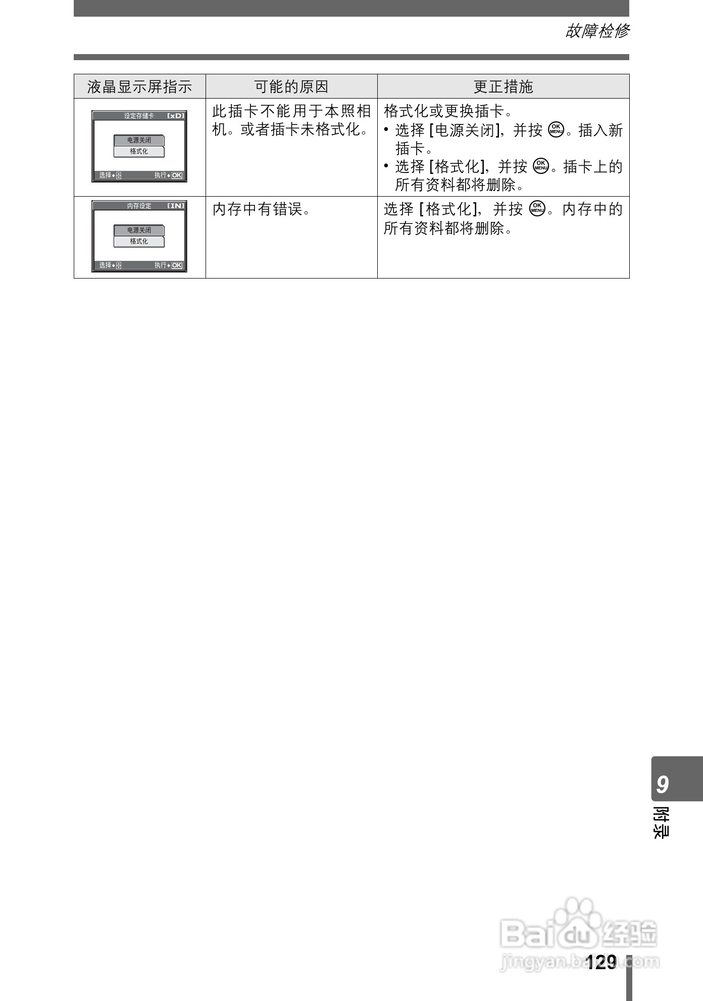 奥林巴斯 Stylus800数码相机说明书:[13]