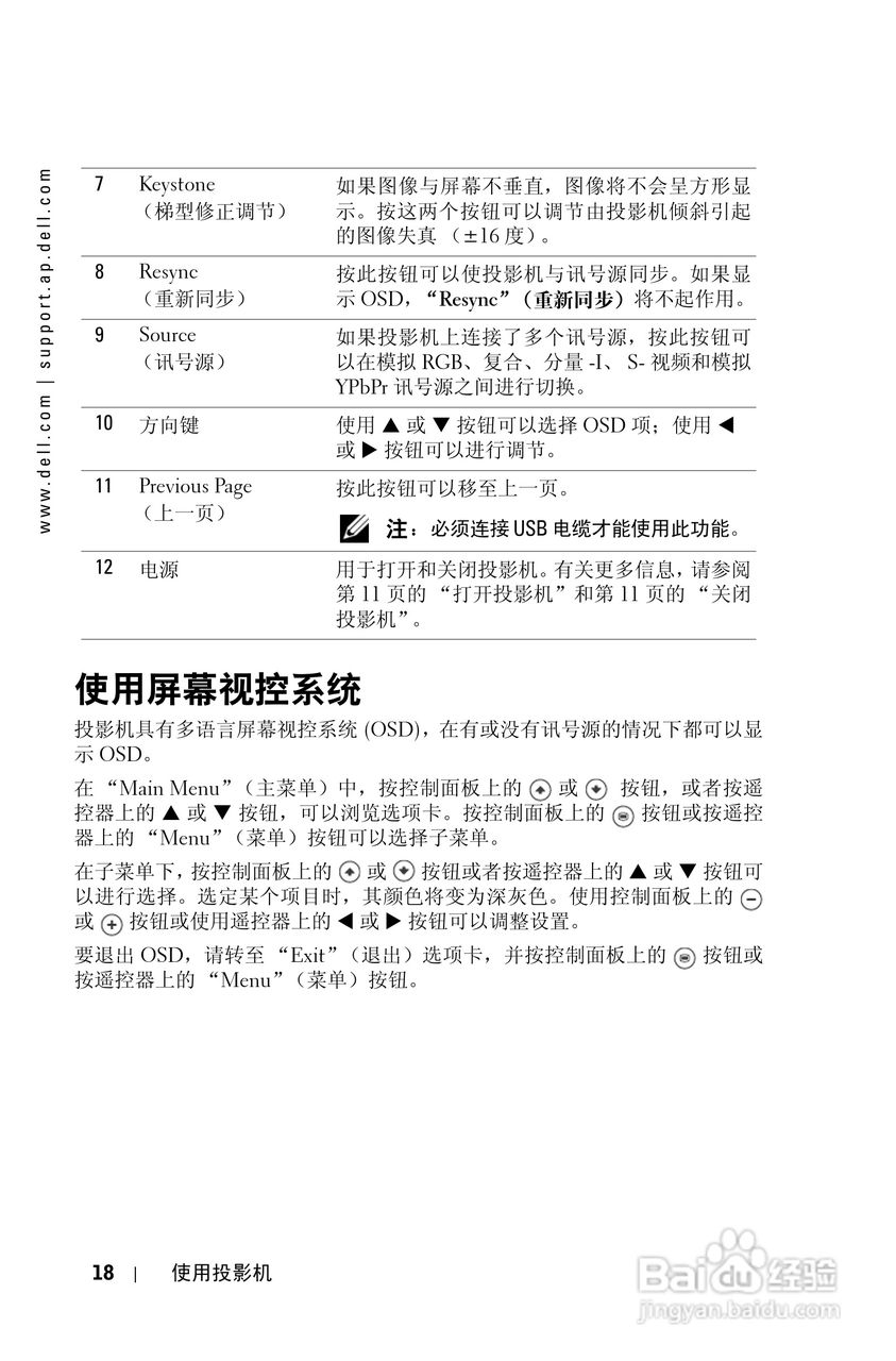 DELL 1201MP投影机说明书:[2]