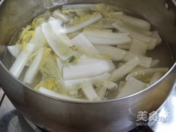 娃娃菜松花汤
