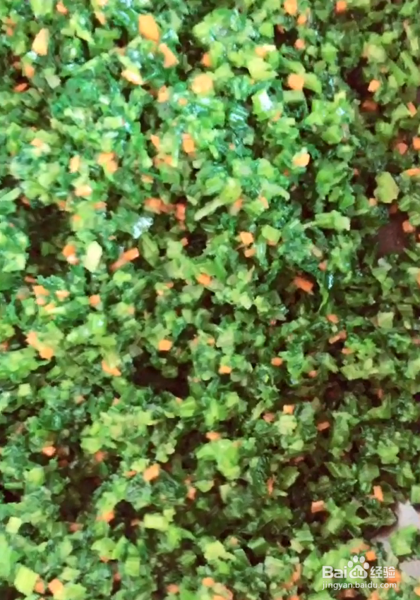 孜然味的芹菜丸子的做法