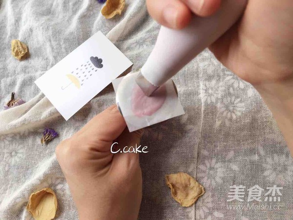 韩式豆沙裱花之苹果花