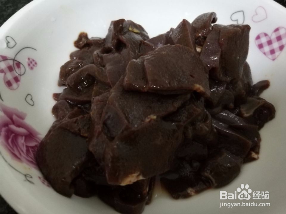 酸汁猪肝的做法