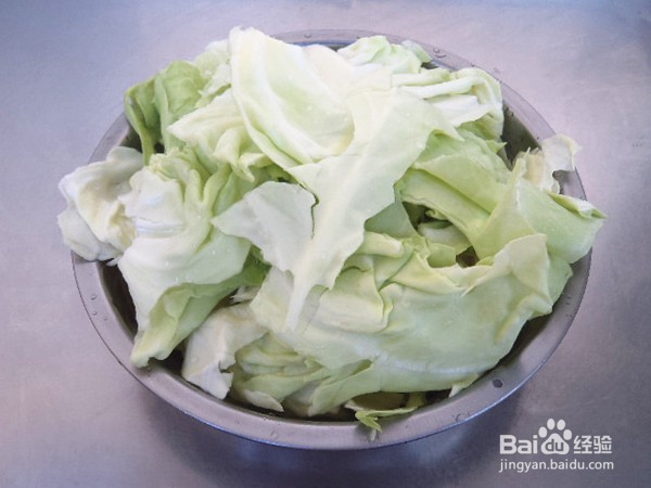 自制包菜炒鸡蛋