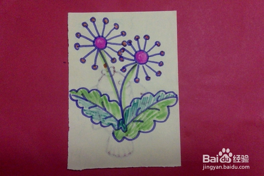 简笔画怎么画花朵儿的画法儿童入门 十四