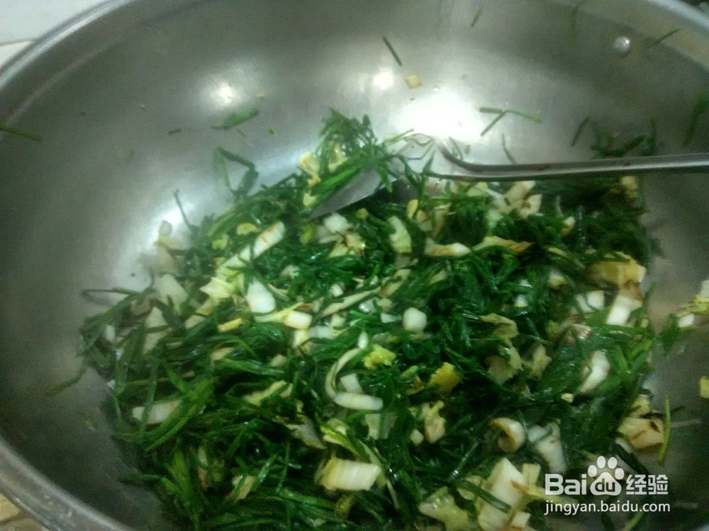 大白菜炒小根菜