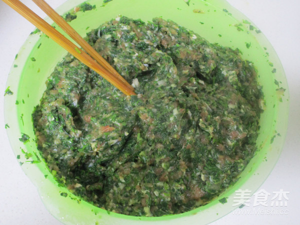 鲜肉荠菜馄饨