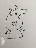 小猪佩奇简笔画