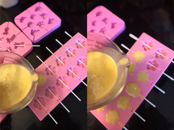 自制芒果味儿奶酪棒