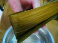 手把手教主妇们做各类粽子：[17]豆沙龙舟粽