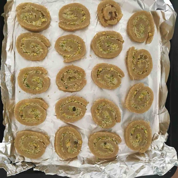开心果年轮饼干卷