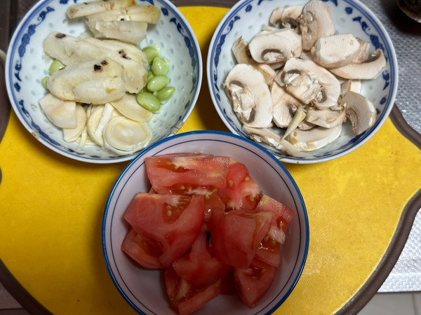 菌菇番茄炒鸡蛋