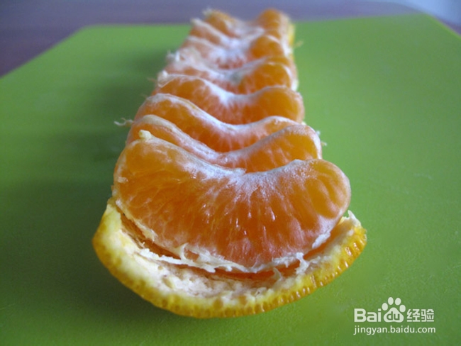 不用剥皮就可以吃到蜜柑