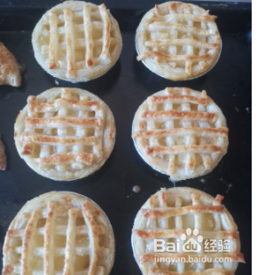 简单版蛋挞菠萝派做法,一看就会