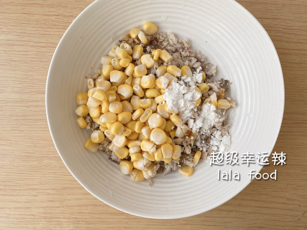 青花鱼玉米锅贴