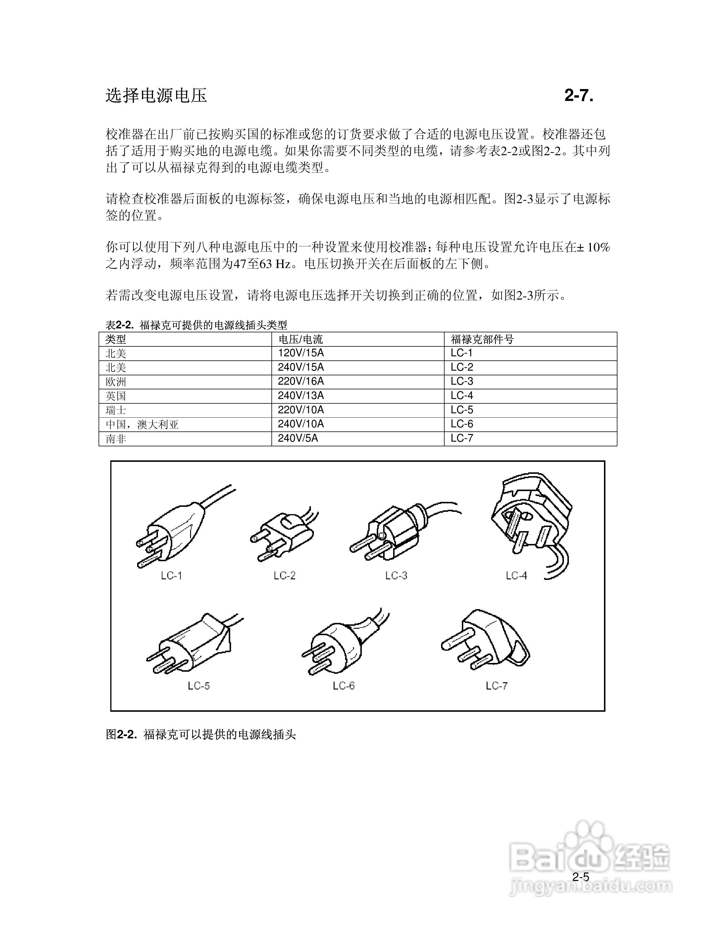 福禄克5700A/5720A 多功能校准器用户手册:[6]