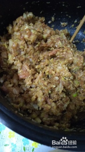 食补佳品白菜馅饺子