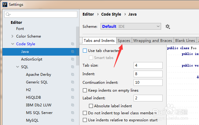 IntelliJ IDEA怎么关闭java代码方法声明括号