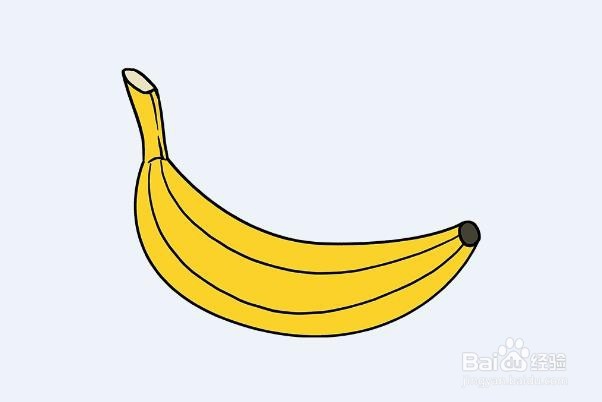 如何给你的宝宝画香蕉