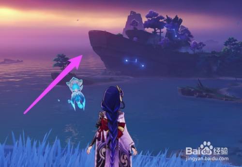 原神前往清籁岛拍摄画片位置