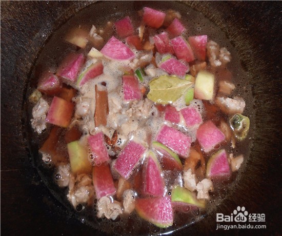 羊肉炖萝卜，冬日温补佳品