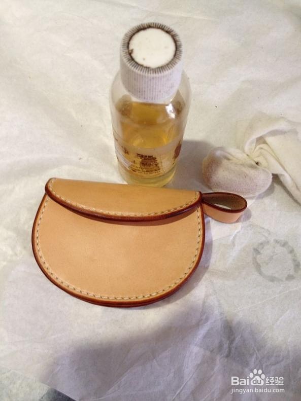 手工牛皮包制作教程