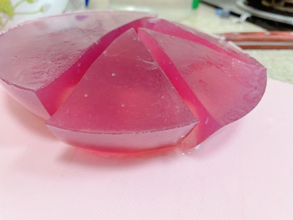 自制冰镇葡萄果冻